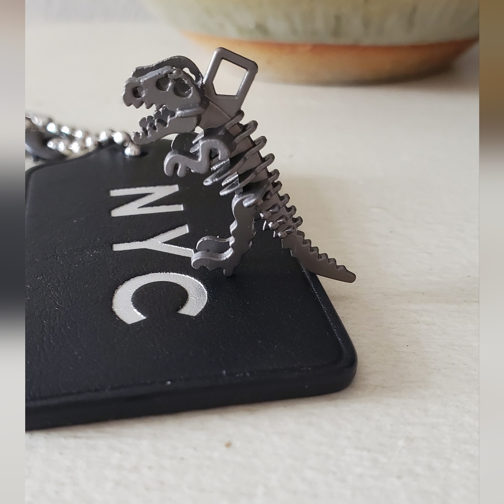 💕Coach UB REXY Alloy Steel Gunmetal Color Charm💕 LAST ONE!!